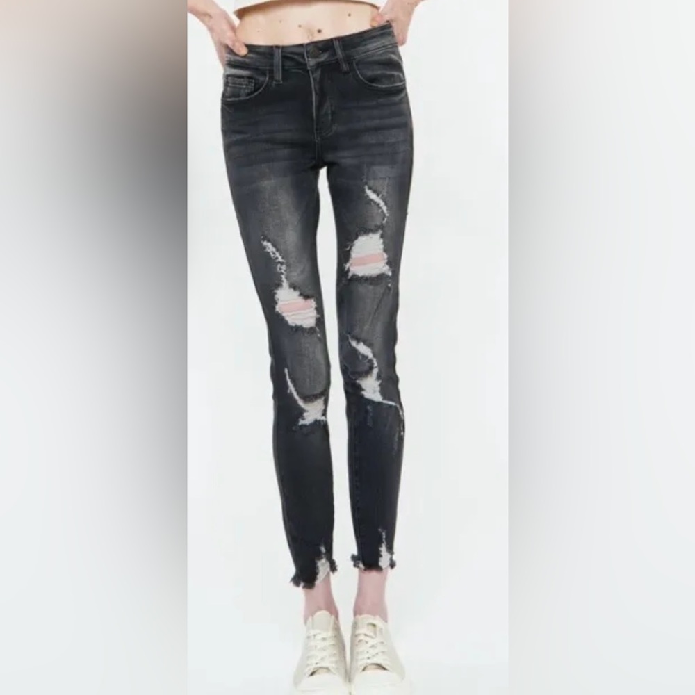 Kancan Nature Denim distressed jeans